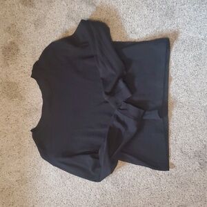 2/$10! Zara black pullover sz l